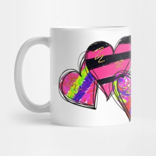 Hearts. Valentines day Mug